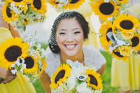 mee mee sunflower wedding