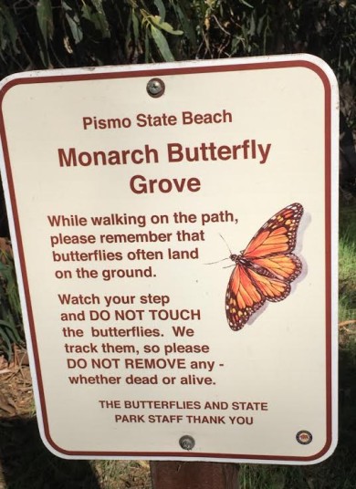 monarch grove sign