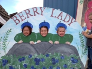 berry lady cut out