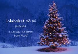 Iceland Christmas book flood