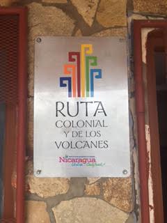 nicaragua valcano sign