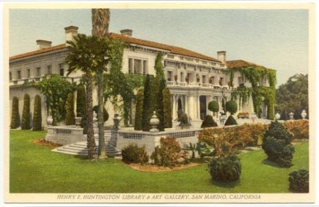 H is for the Huntington Library and the Hearst Castle Library