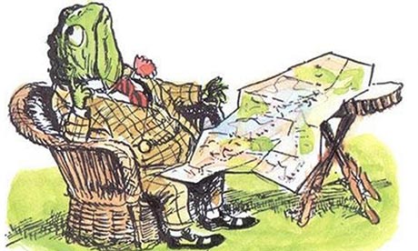 Wind in the Willows – a classic map